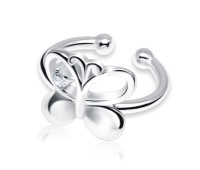 Beautiful Butterfly CZ Stones Ear Cuff EC-1153